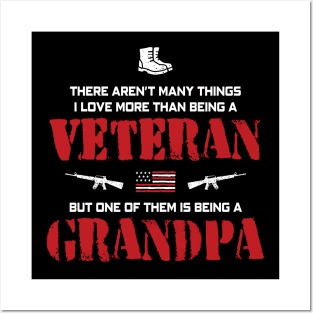 Grandpa Veteran Posters and Art